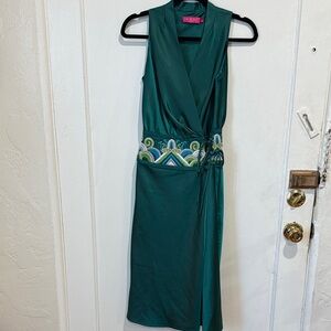 Modern Chinese wrap dress